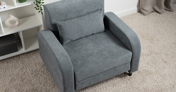 Кресло-кровать Киото ТК 783 велюр Epic 83 graphite темно-серый