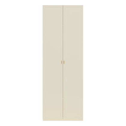 Шкаф двустворчатый Марион 16.340.02 слоновая кость С341 PE, слоновая кость 6898 ПВХ