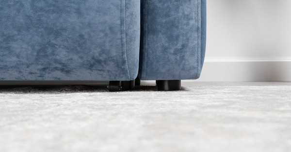 Диван-кровать прямой Марсель ТД 702 велюр Aura 24 синий