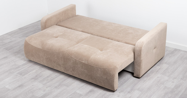 Диван-кровать прямой Марсель ТД 704 велюр Aura 04 мокко