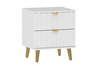 Тумба прикроватная Дакота НМ 040.19 меренга, белый