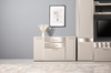 Комод Ричфорд 16.235 кашемир 5981 BS, моно керамика D166-2 ПВХ, белый PE шагрень