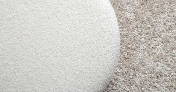 Пуф Шон ТП 270 велюр Romeo 02 белый