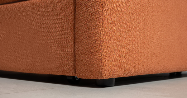 Кресло-кровать Тео (85) ТК 907 велюр Danco 412 светло-терракотовый